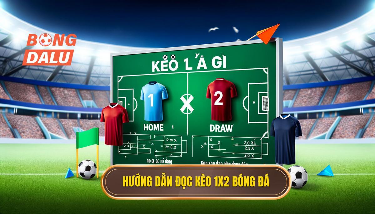 Cách đọc kèo 1x2 trong bóng đá
