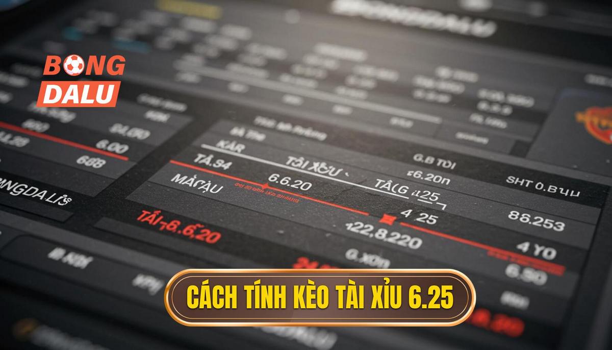 2. Cách Tính Thắng Thua Chi Tiết Kèo Tài Xỉu 6.25