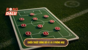 Chiến thuật bóng đá 4-1-4-1 phòng ngự