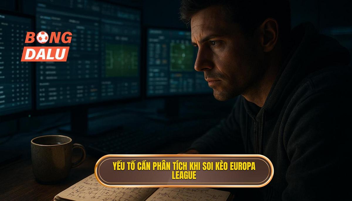 Các yếu tố chuyên sâu cần phân tích khi Soi kèo bóng đá các trận đấu Europa League