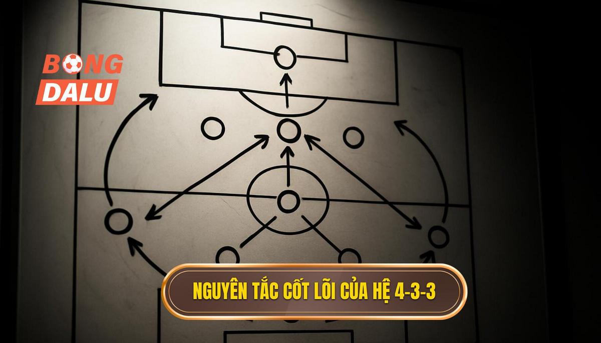Nguyên Tắc Cốt Lõi Của 4-3-3 Khi Phòng Ngự