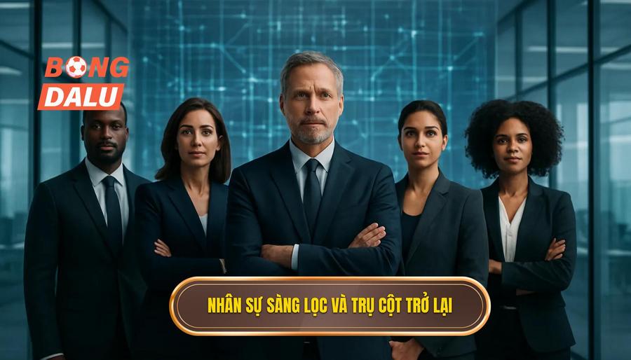 1. Nhân sự sàng lọc và trụ cột trở lại