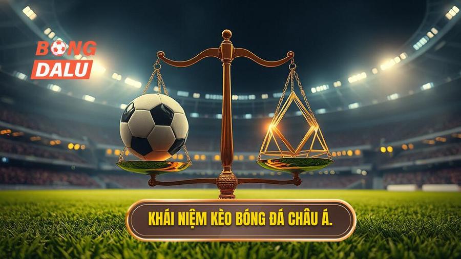1. Khái niệm kèo bóng đá Châu Á.