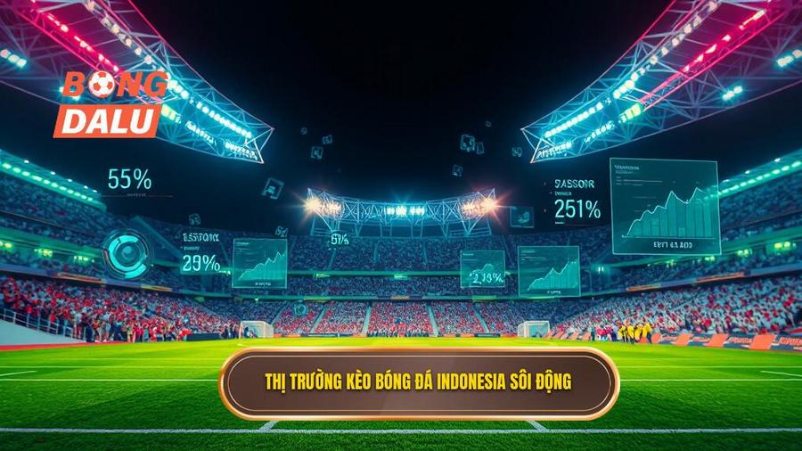 1. Thị trường kèo bóng đá Indonesia sôi động
