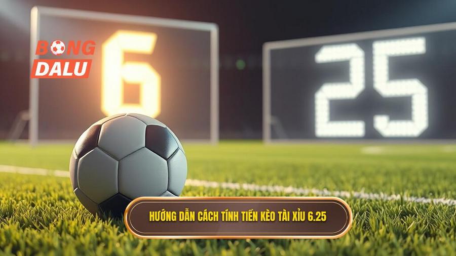 Cách đọc và tính tiền kèo tài xỉu 6.25 chi tiết nhất