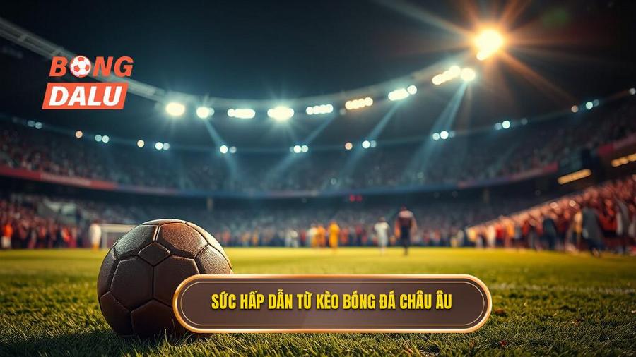 2. Sức hấp dẫn từ kèo bóng đá Châu Âu