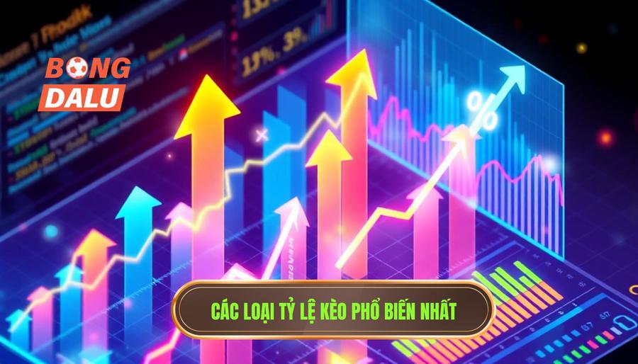 Các loại tỷ lệ kèo phổ biến nhất trên thị trường hiện nay