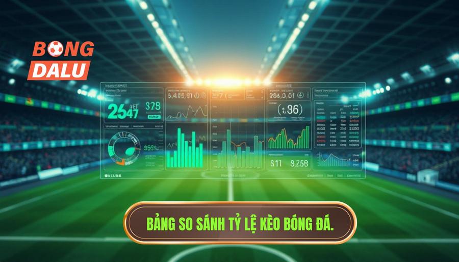 Bảng so sánh các loại tỷ lệ kèo bóng đá hôm nay